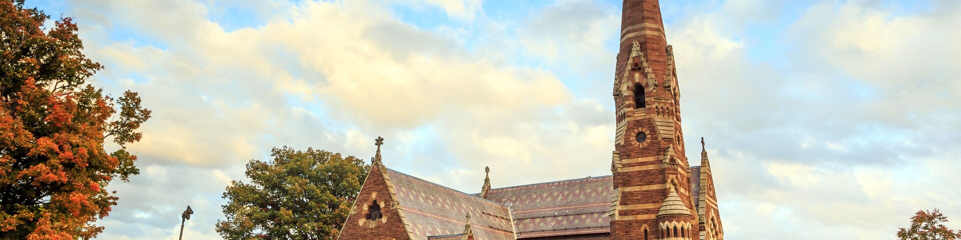Gothic church in New England