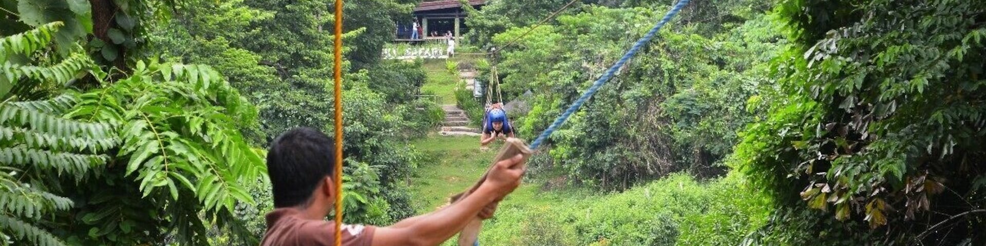 i love the close encounter with the tigers. and most of all i love their zip line!