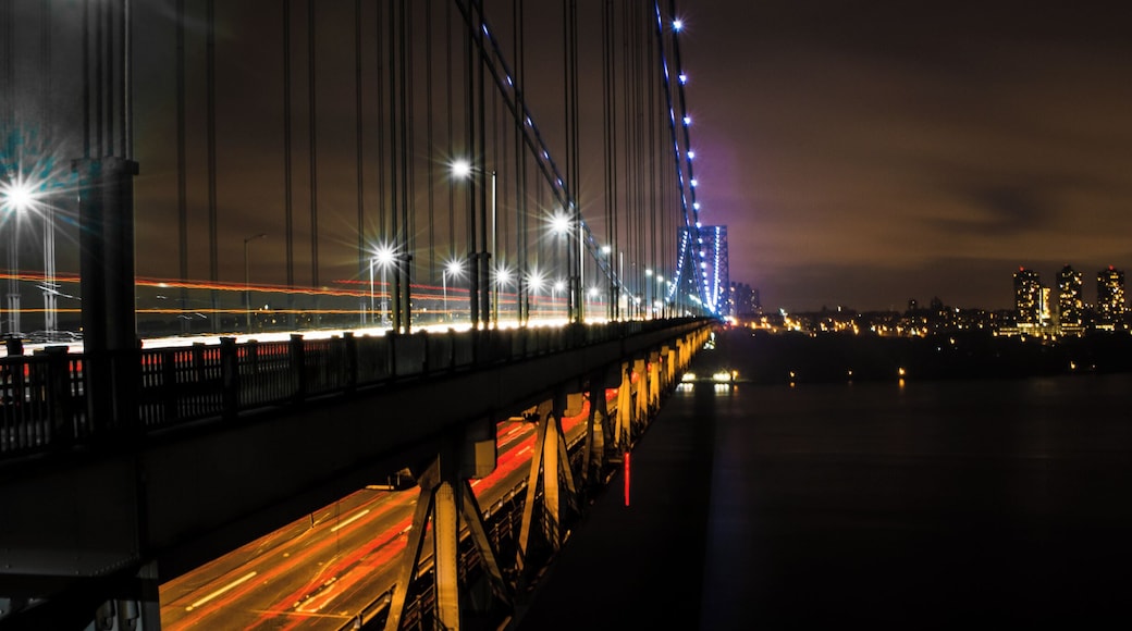 George Washington Bridge seen from Fort Lee, Nj.
