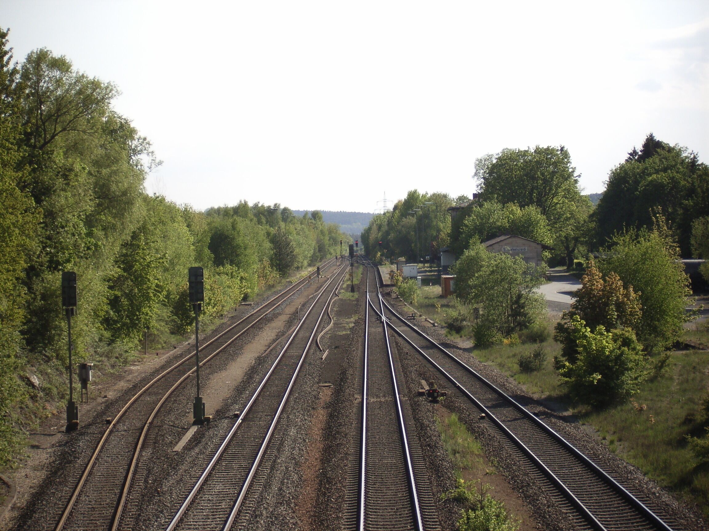 Schnabelwaid Bahnhof