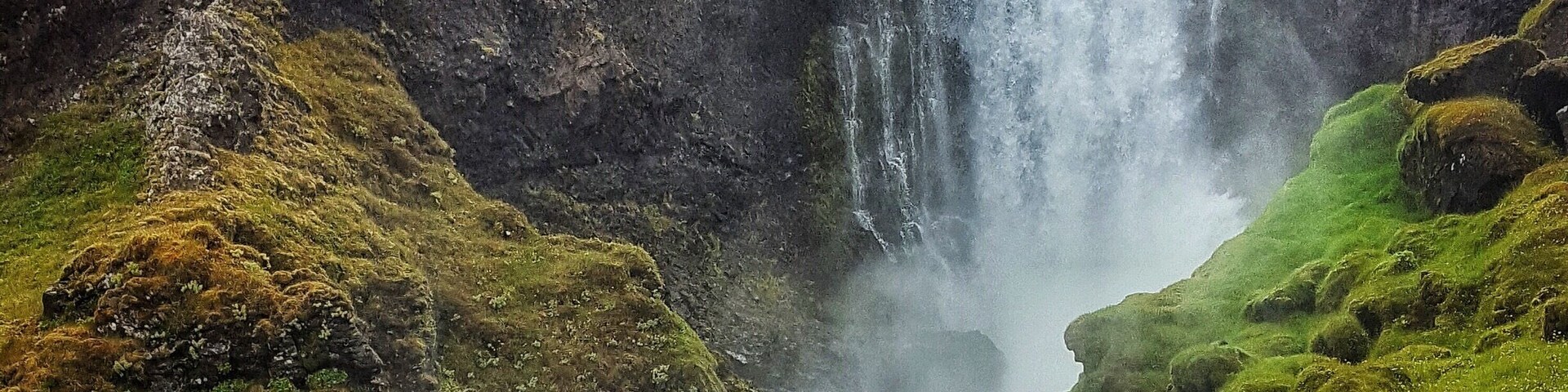 Dynjandi-A beautiful multilevel waterfall which cascades down the mountainside- in the Western Fjords- stunning and I think my favourite in Iceland