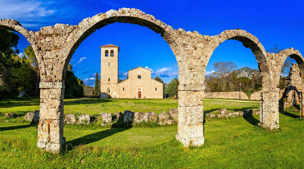 Religious monuments of Italy - Abbey San Vincenzo al Volturno in Molise