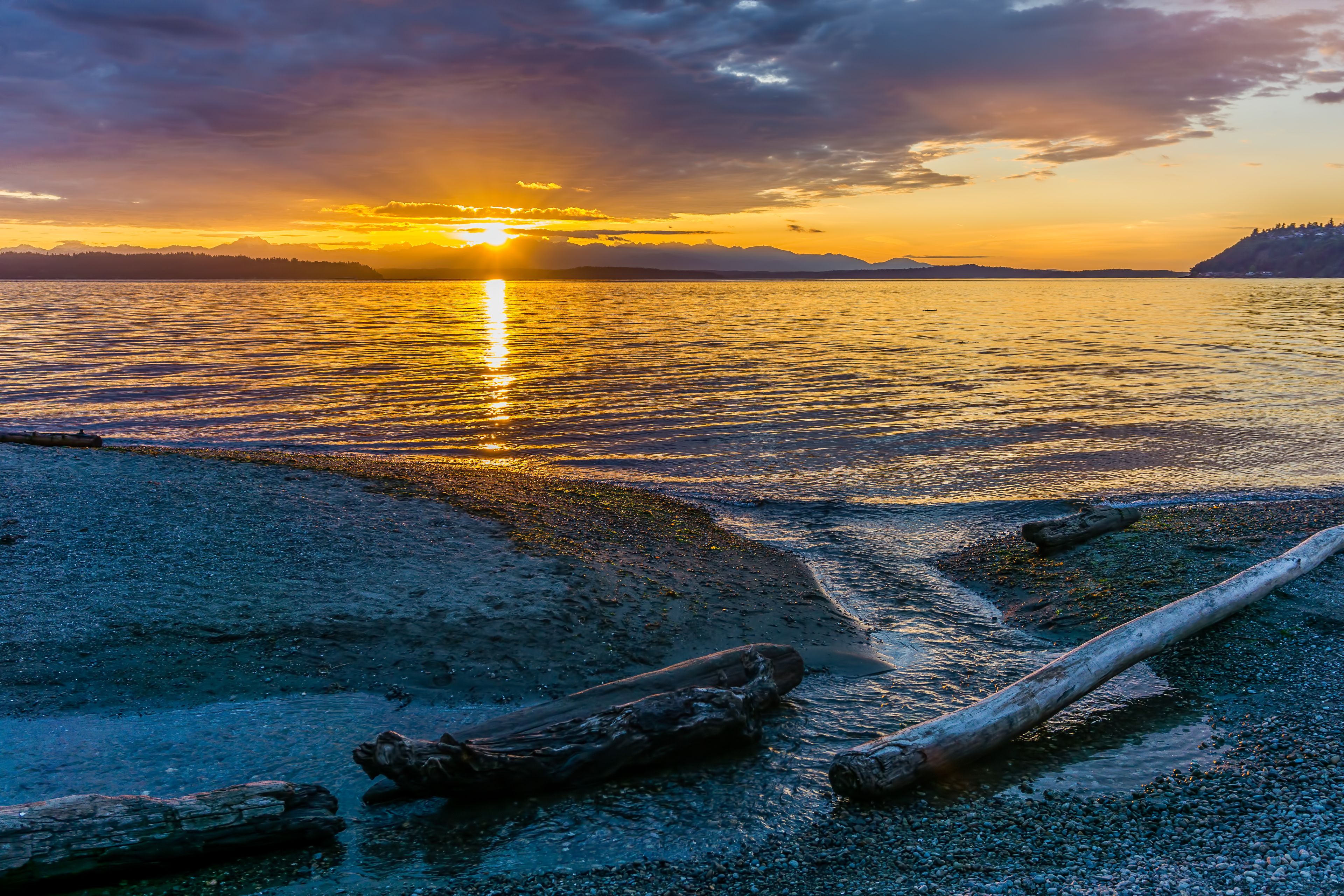 Washington Beach Sunset 7