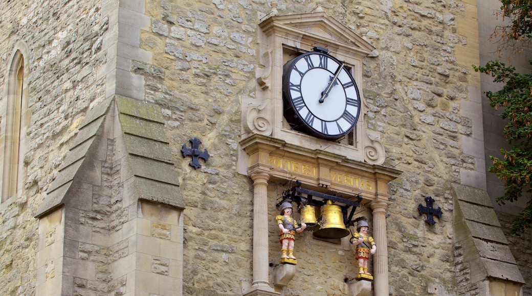 Carfax Tower which includes heritage elements