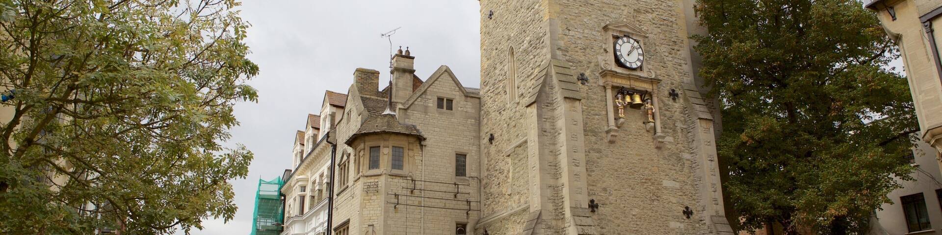 Carfax Tower showing heritage elements and heritage architecture