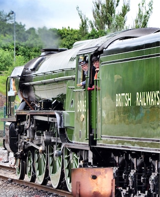 Tornado visiting Locomotion railway museum, Shildon Co Durham