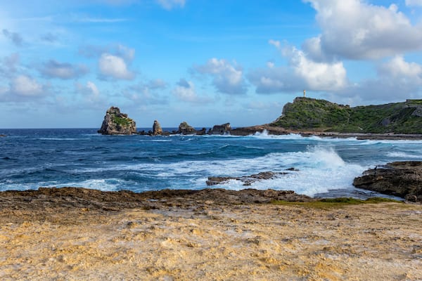 Pointe de Chateaux in south of Grande-Terre, Guadeloupe, Lesser Antilles, Caribbean.