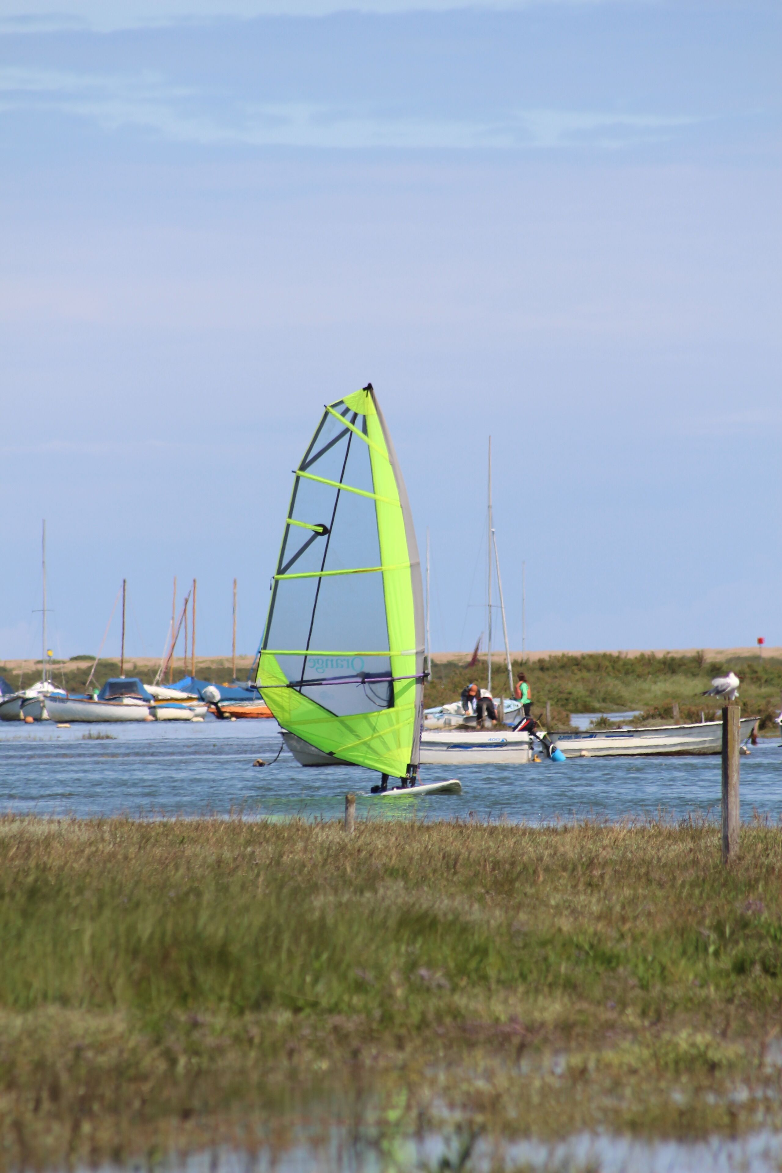 Windsurfing at Blakeney