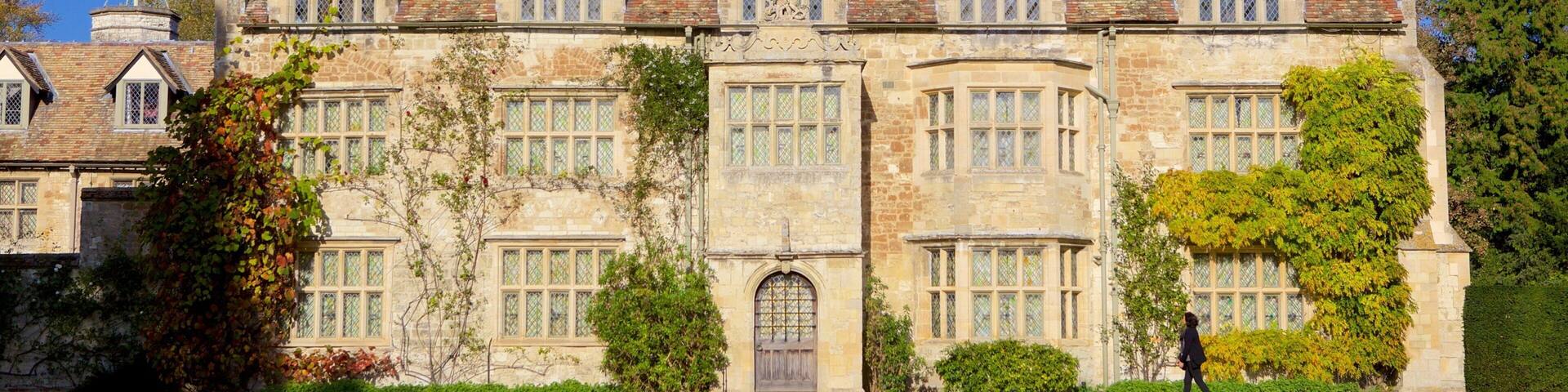 Anglesey Abbey featuring heritage architecture and heritage elements