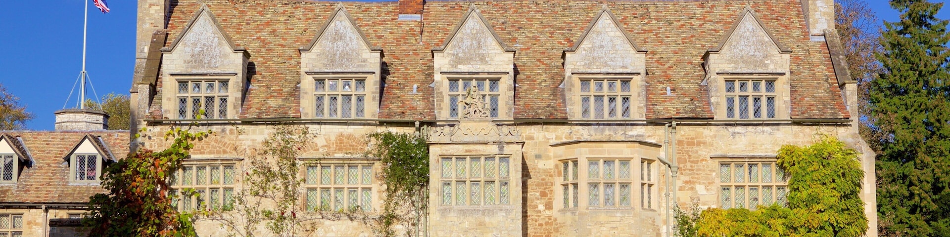 Anglesey Abbey which includes heritage architecture and heritage elements