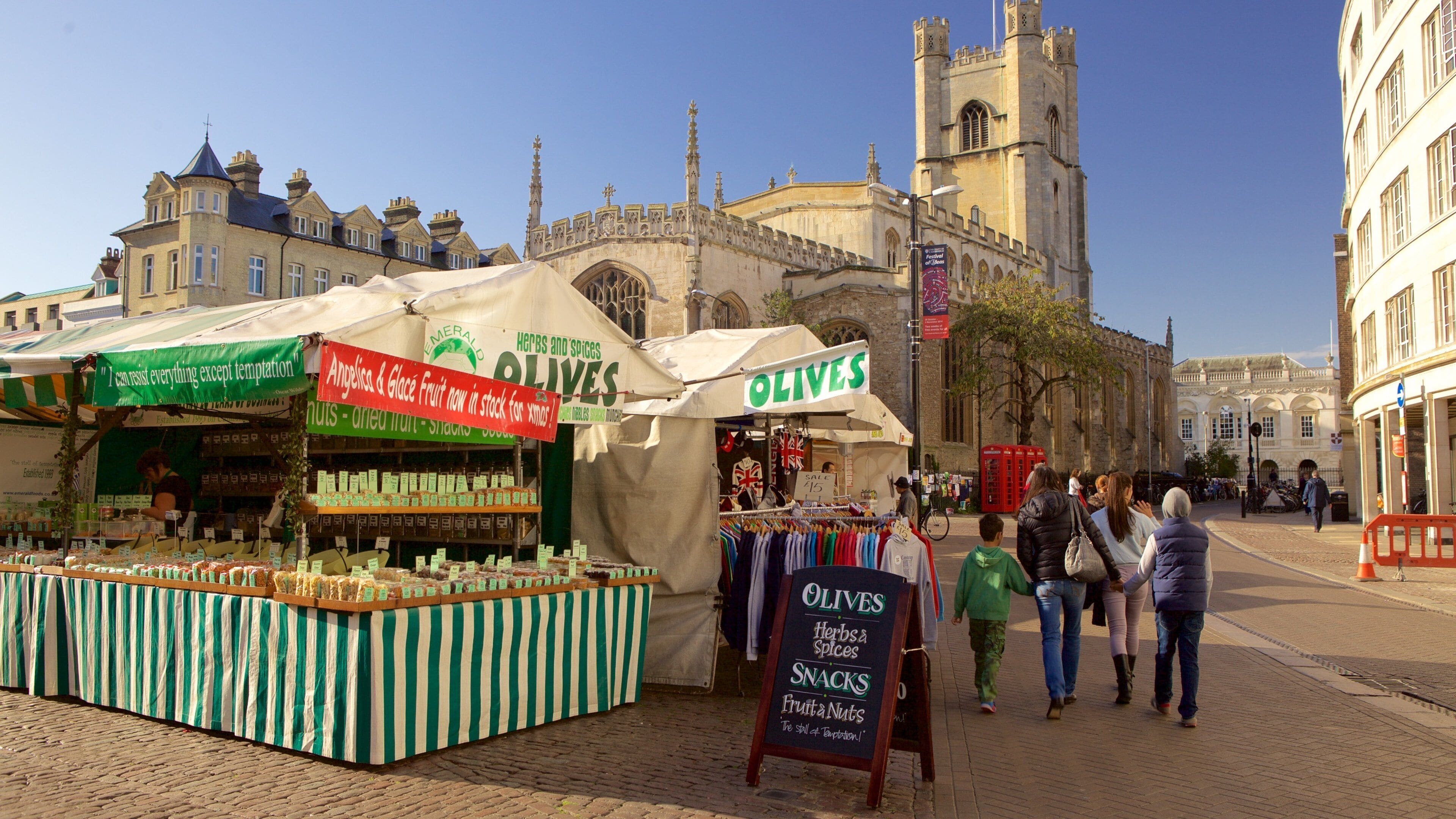 Place du marché de Cambridge