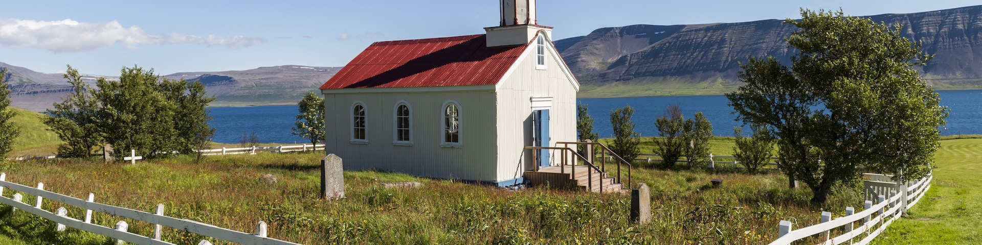 Church at Hrafnseyri on Iceland