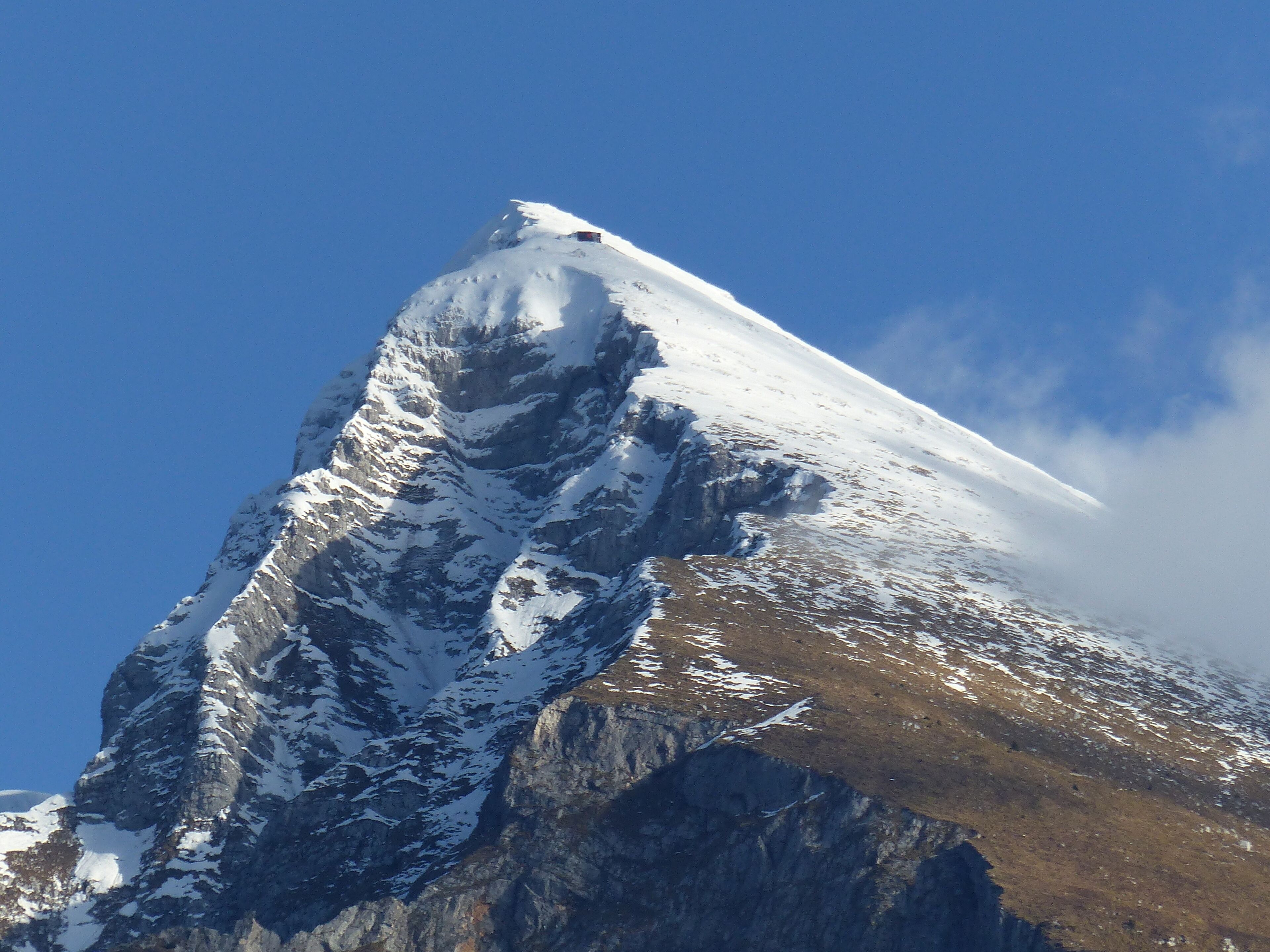 Krn mountain  is one of beautiful slovenian mountain.it is slovenian matterhorn