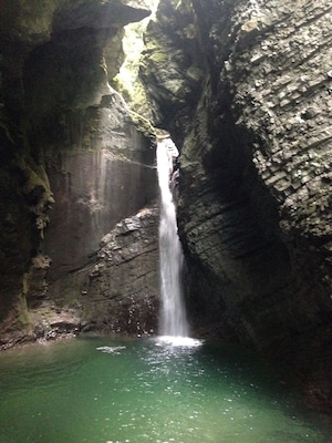Kozjak waterfall