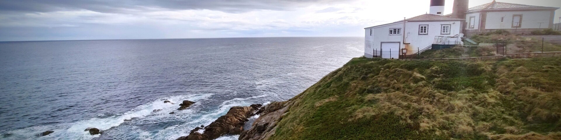 San Cibrao lighthouse, Lugo province, Galicia, Spain