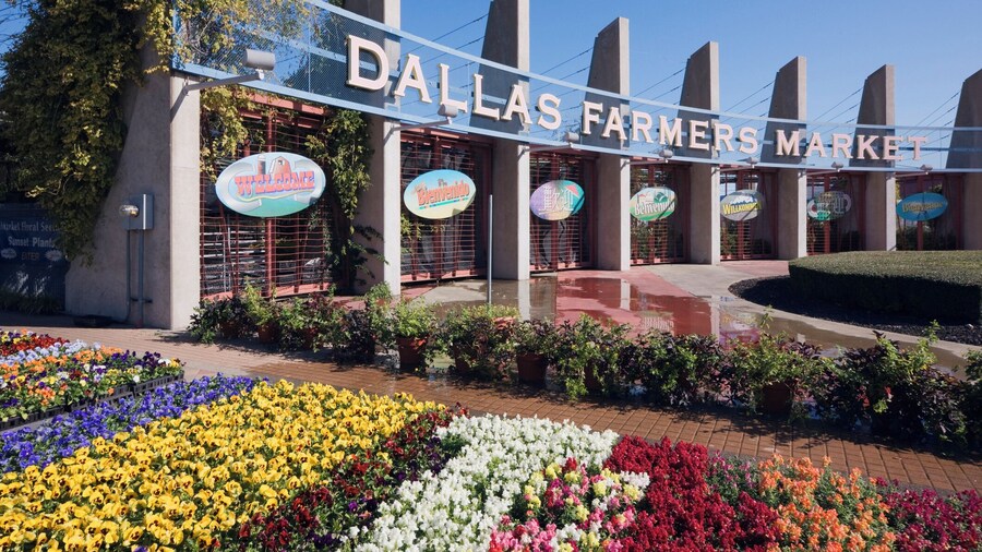 Entrance to the Dallas Farmers Market