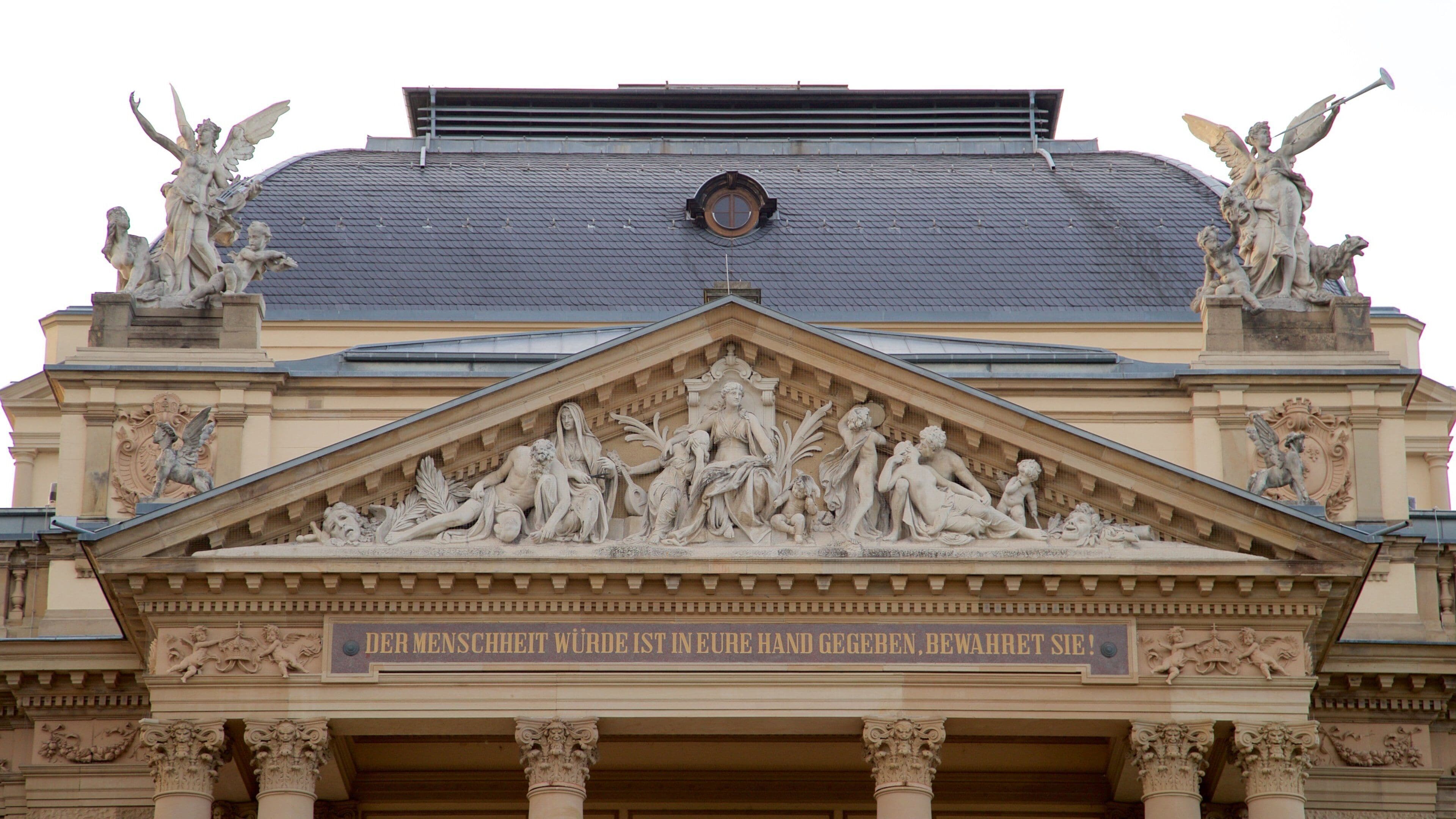 Hessisches Staatstheater som inkluderer kulturarv