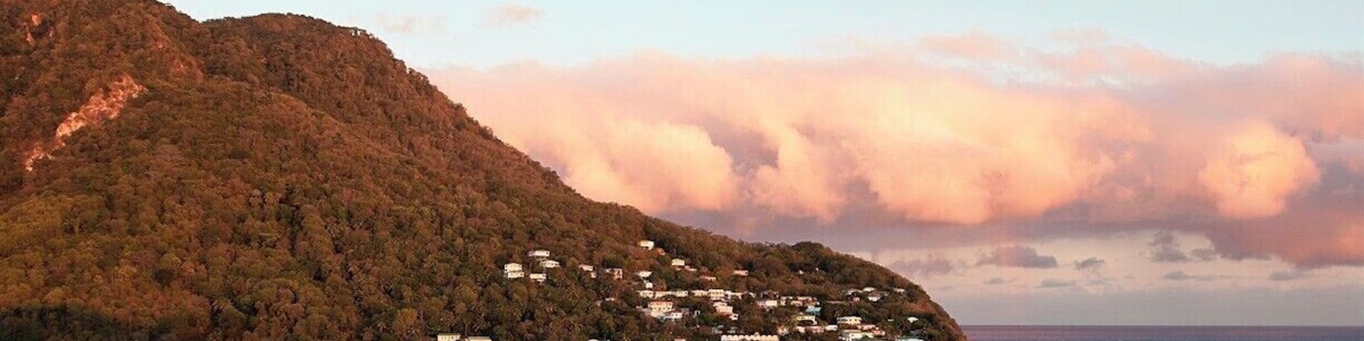 The tiny village of Scott's Head sits at the southern tip of Dominica, where the Atlantic and Caribbean converge. Hike out to Scott's Head peninsula at sunset for great views of Dominica's lush landscape.