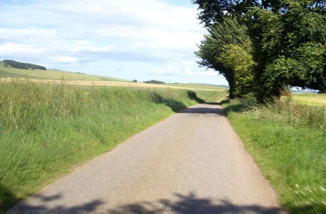 Road to Castleton Near Monboddo.