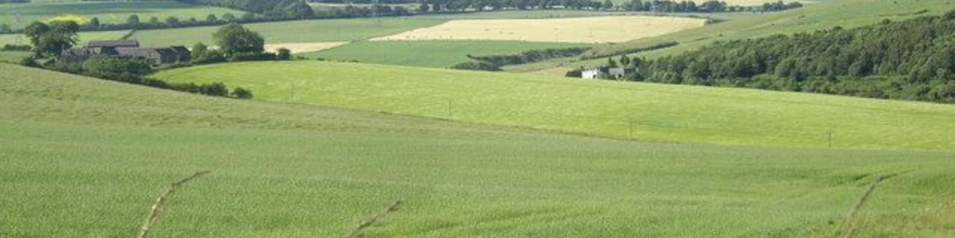 View to North Blairs North Blairs on the left.