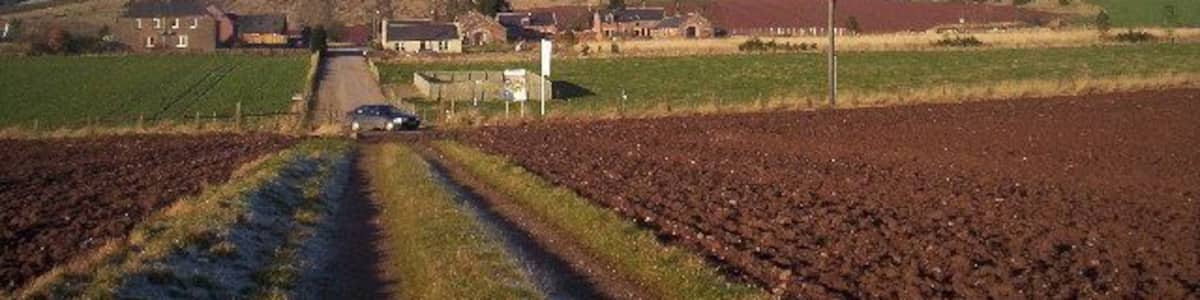 West Cairnbeg and Strathfinella Hill. The buildings at West Cairnbeg are being converted from barns to houses and there is planning for several more to be built.