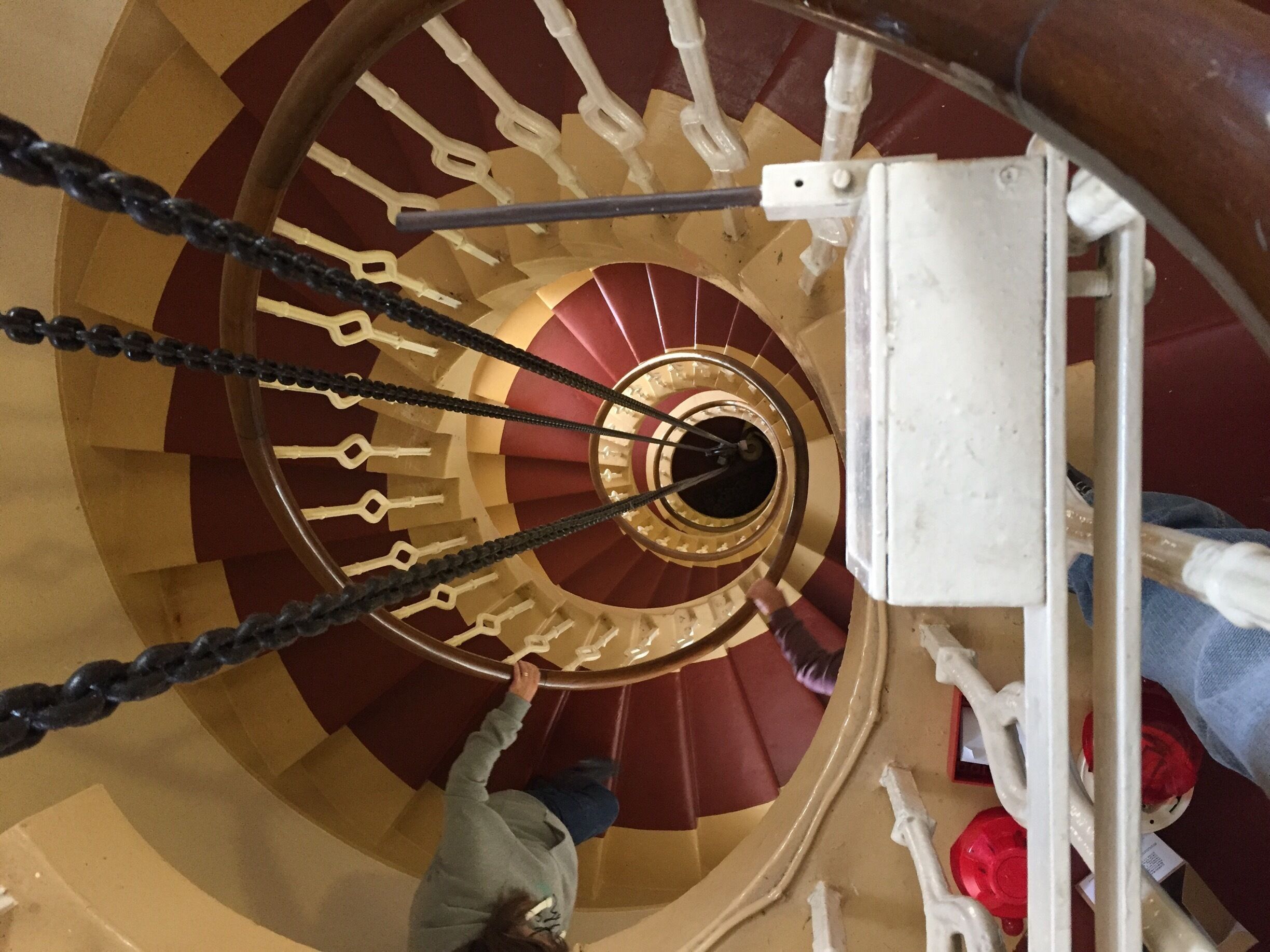 inside Kinnaird Lighthouse!
interessting tour inside the oldest LH of Scotland