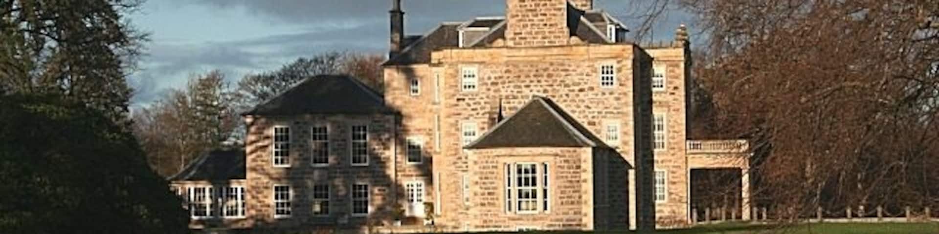 Orton House This is the south elevation of the house.