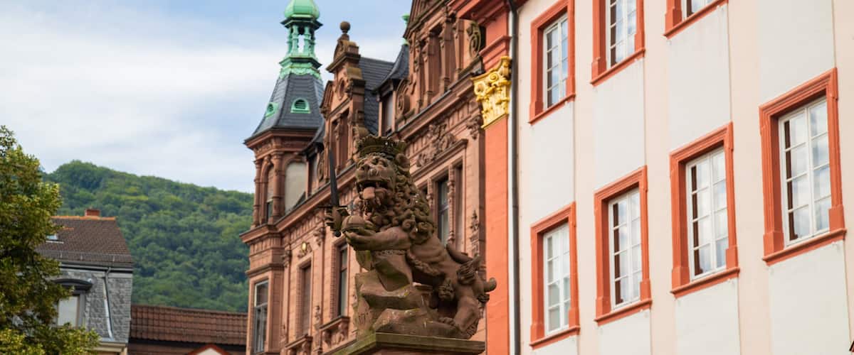 University of Heidelberg Old Campus featuring heritage elements