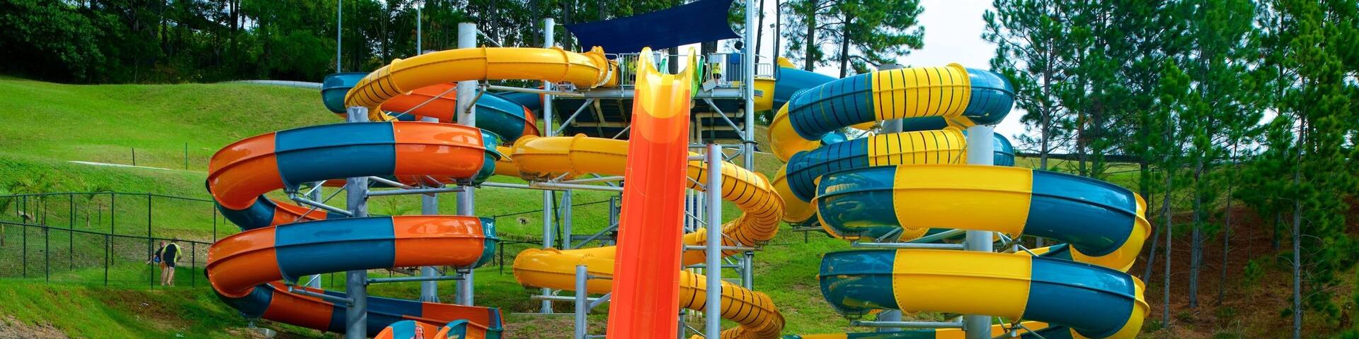 Big Banana Fun Park featuring rides