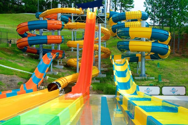 Big Banana Fun Park featuring rides