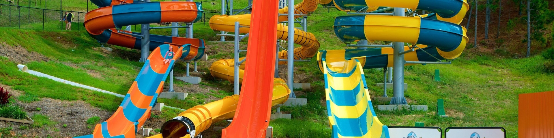 Big Banana Fun Park featuring rides