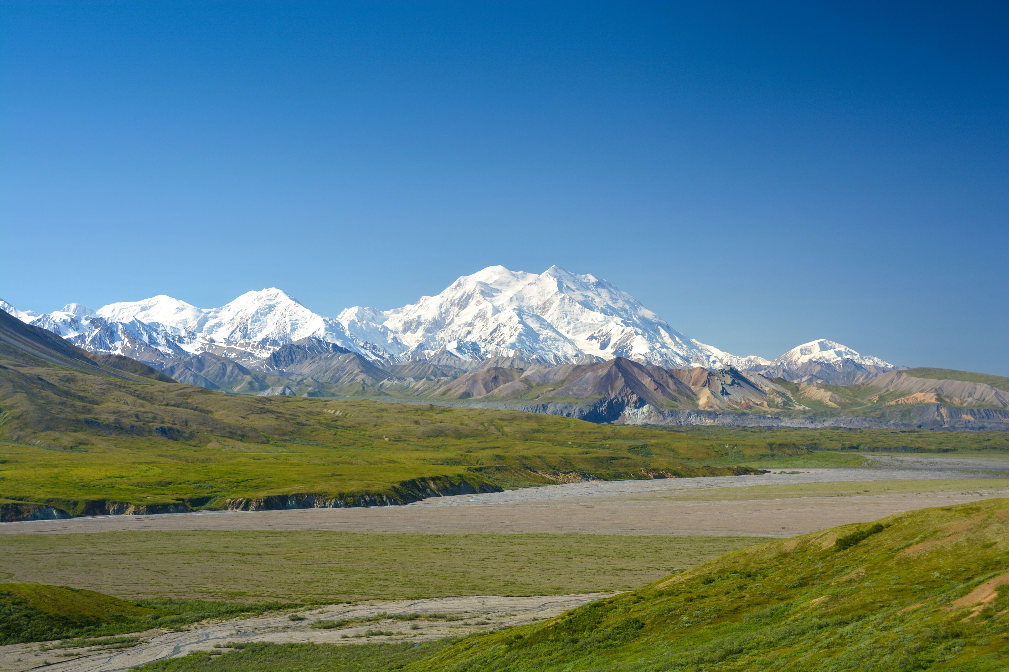 Mount Denali seen from Eielson Visitor Center, Denali National Park, Alaska