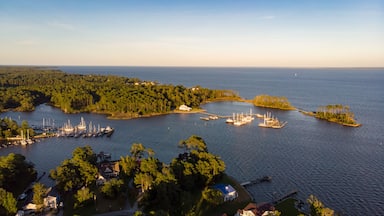 Sailboats in Oriental, North Carolina