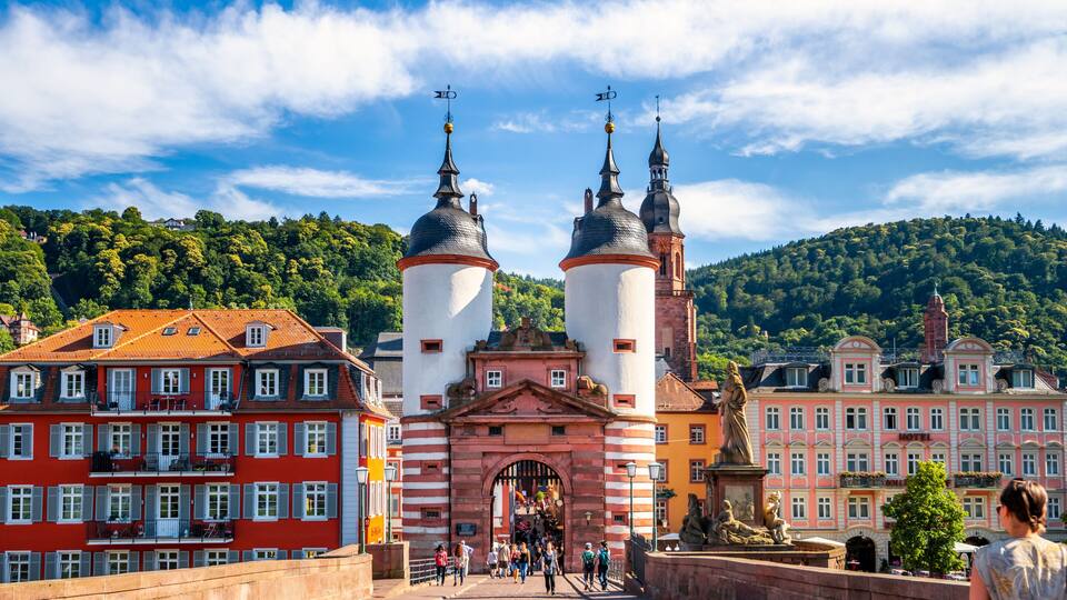 Alte Brücke, Heidelberg, Deutschland