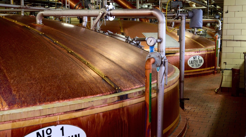 Miller Brewery featuring interior views