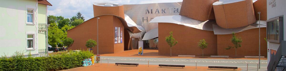 Museum MARTa Herford welches beinhaltet moderne Architektur