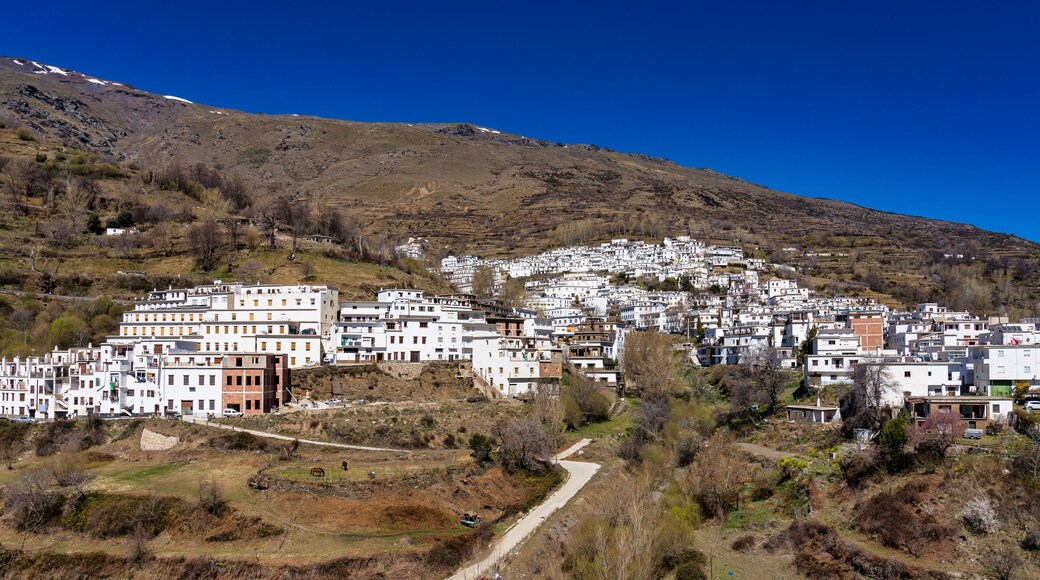 Trevelez in La Alpujarra Granadina, Sierra Nevada, Spain.
