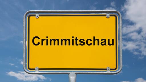 Ortstafel Crimmitschau