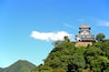 Inuyama castle under the blue sky in Inuyama city, Japan; Shutterstock ID 555947974