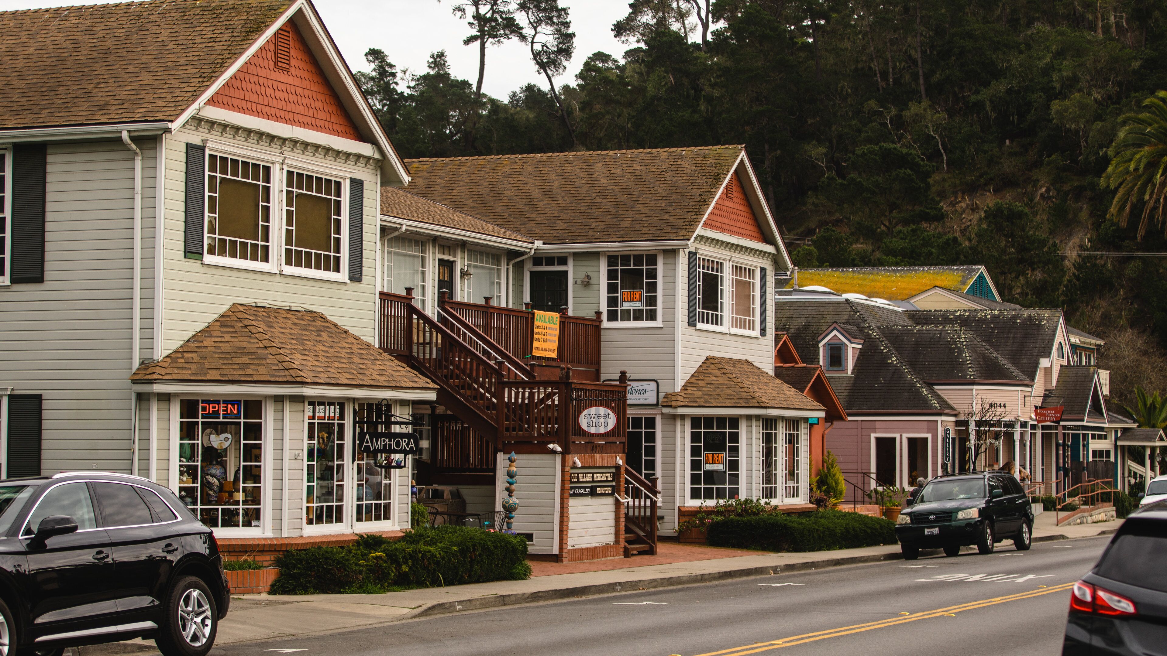 Cambria showing a small town or village