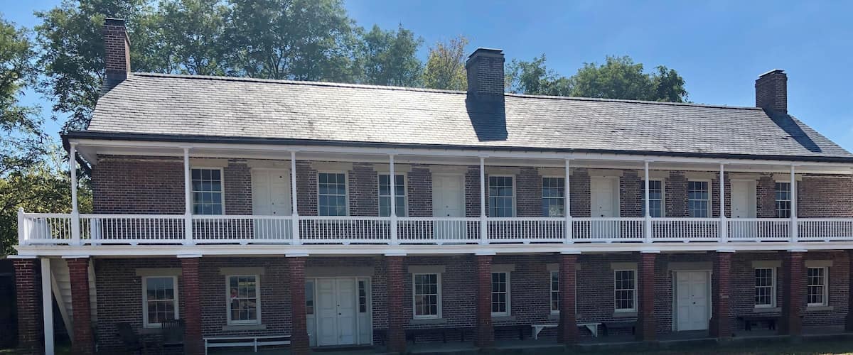 The fort is part of the National Park system and is definitely worth a visit if find yourself in the area of DC. The history is interesting but the setting is stunning.