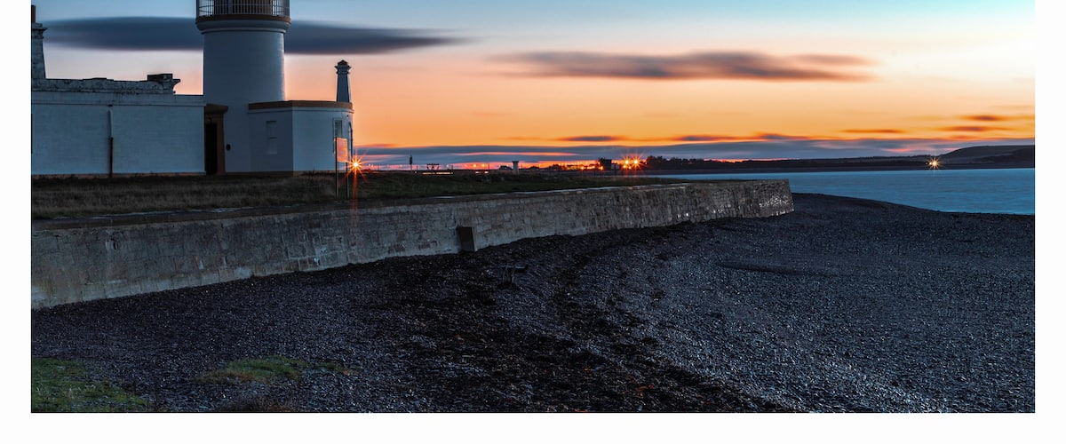 sunrise on a cold morning at Channory Point