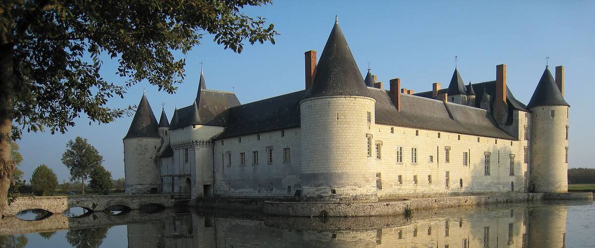 Castle Le Plessis-Bourré, located near the village of Écuillé in Maine-et-Loire département, France.