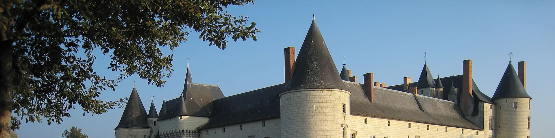 Castle Le Plessis-Bourré, located near the village of Écuillé in Maine-et-Loire département, France.