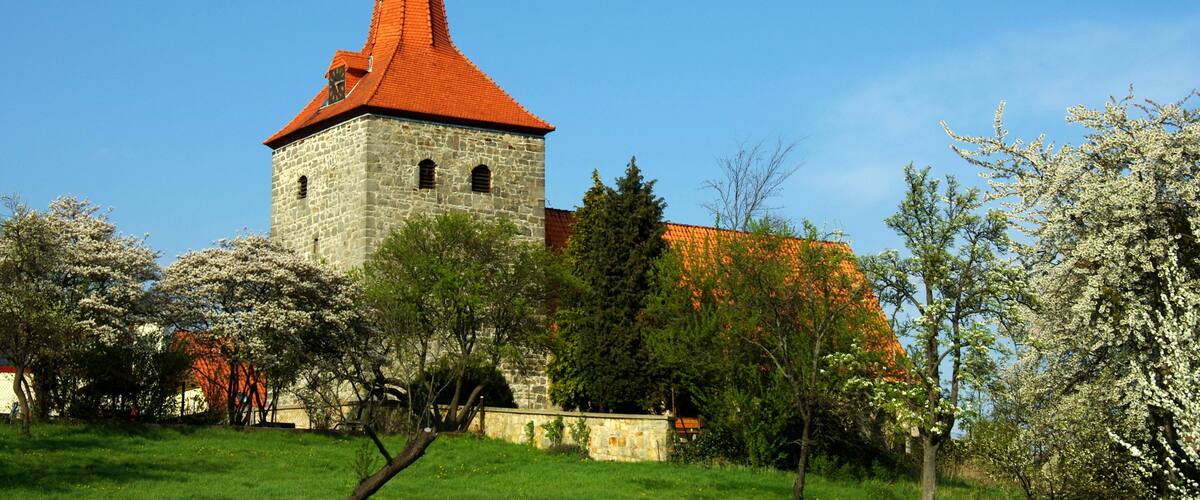 Springe, Ortsteil Lüdersen in Niedersachsen. Die Kirche steht unter Denkmalschutz.