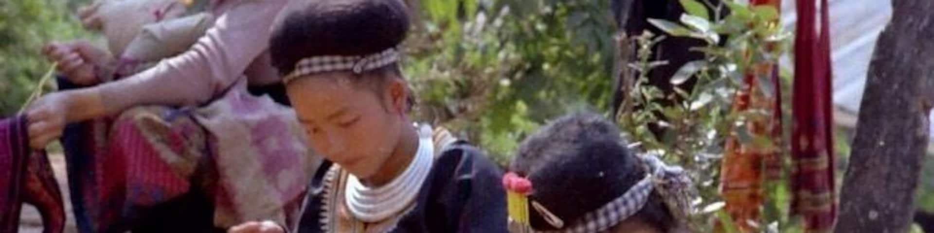 Hmong village near the Burmese border.