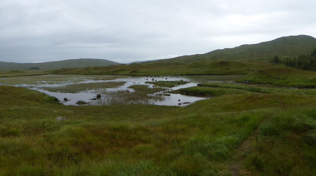 West Highland Way between Bridge of Orchy and Kinlochleven.