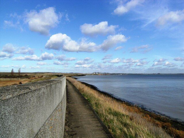 Near the End of the Seawall Path