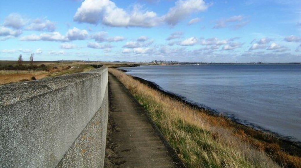 Near the End of the Seawall Path