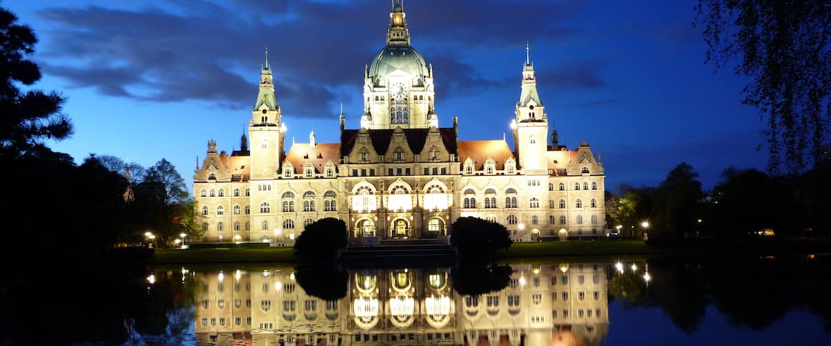 New townhall of Hannover - Neues Rathaus